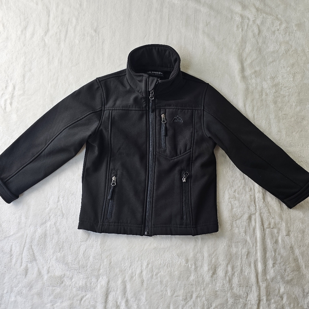 Snozu performance jacket Kid’s 4 black softshell